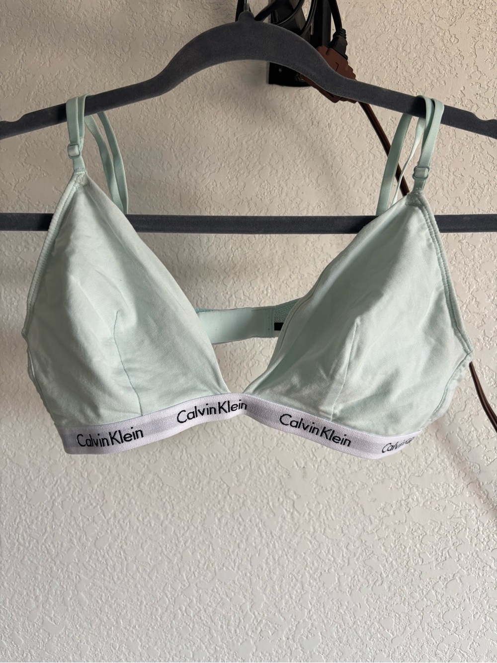 Calvin Klein Pale Mint Wireless Bralette